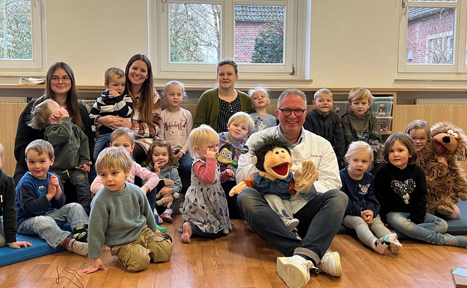 Jonas besucht die Kitas | KH Steinfurt-Warendorf