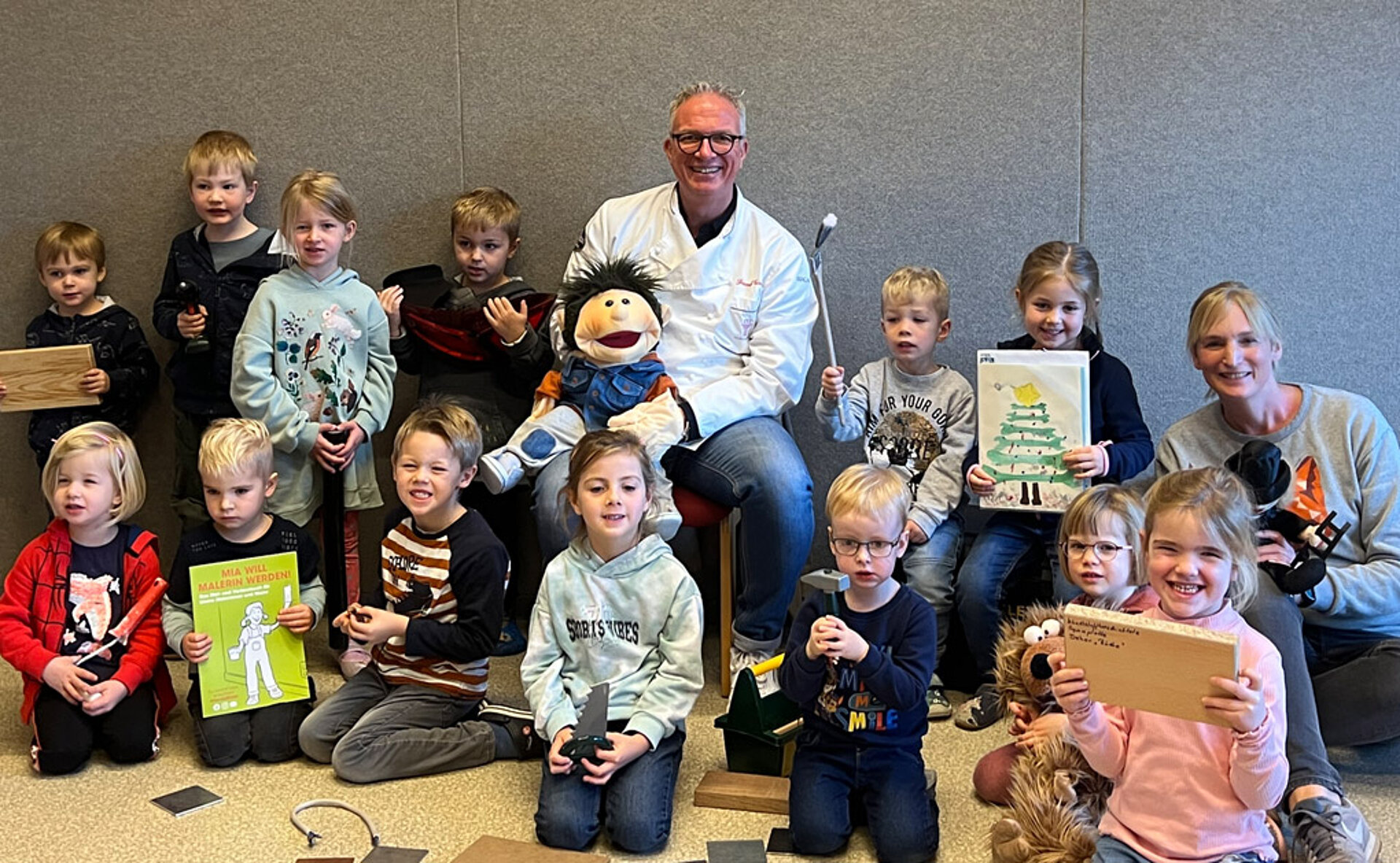 Jonas besucht die Kitas | KH Steinfurt-Warendorf