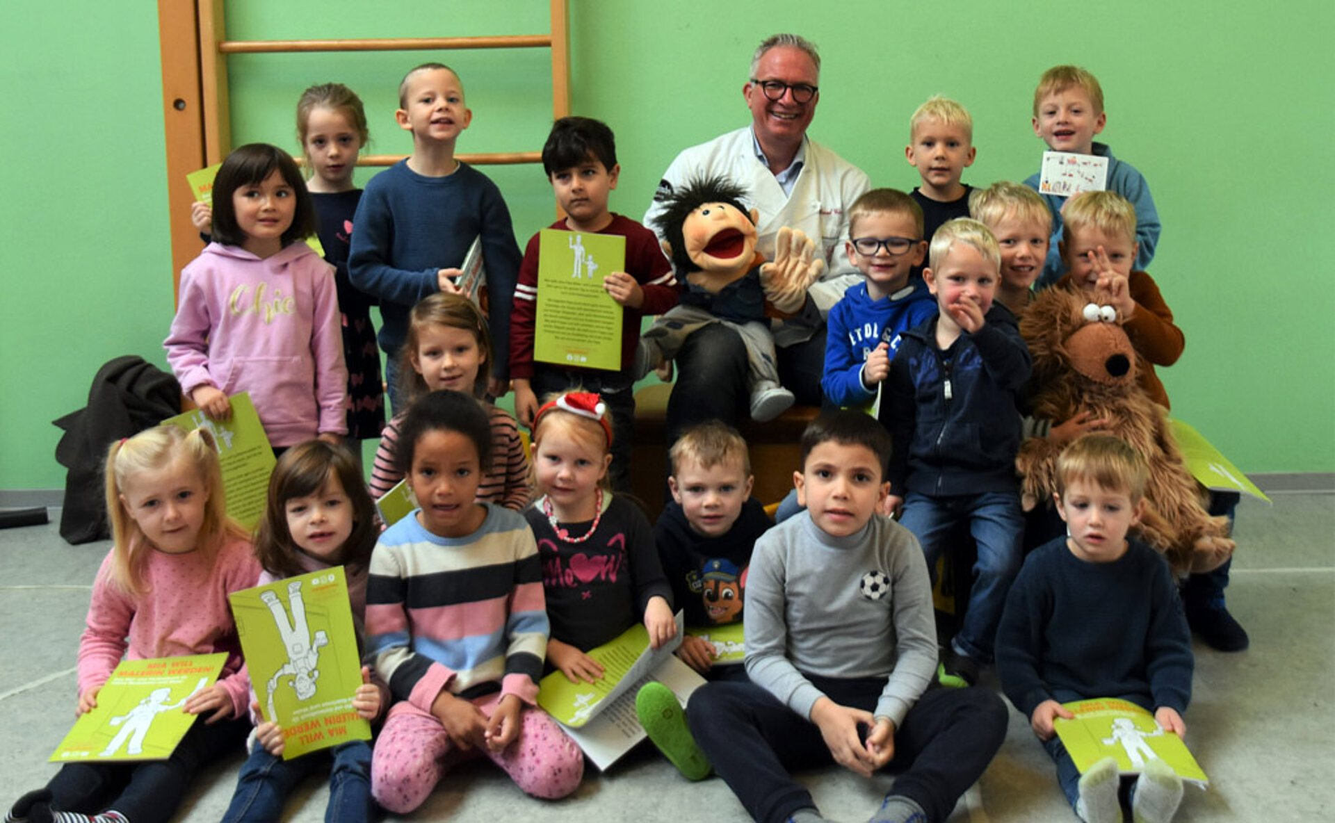 Jonas besucht die Kitas | KH Steinfurt-Warendorf